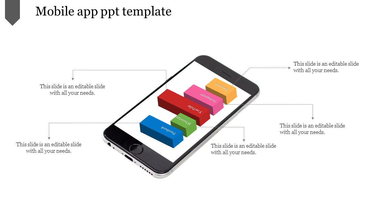 Download Unlimited Mobile App PPT Template Slide Themes